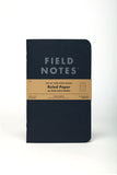 Field Notes Pitch Black Memo Books, 3 Pack