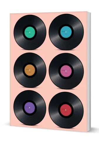 Vinyl Record A5 Notebook