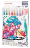 Pentel Expressive Set, Manga