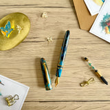 Esterbrook x BUNGUBOX Kingfisher Edition Estie Fountain Pen