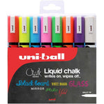 Uniball Liquid Chalk Markers, 8 Pack
