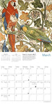 V&A: De Morgan Animals 2026 Mini Wall Calendar