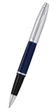 Cross Calais™ Chrome & Blue Lacquer Rollerball Pen