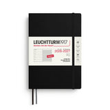 Leuchtturm1917 Weekly Planner & Notebook 2027 18 Months, Ruled