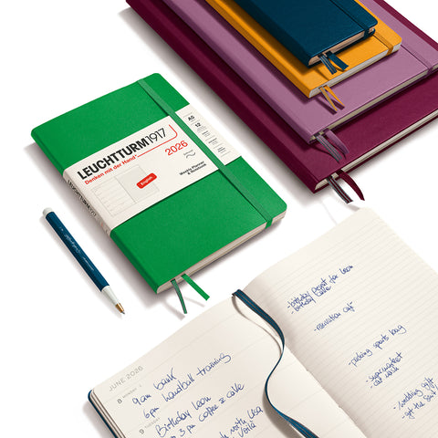 Leuchtturm1917 2026 Week to View with Notes, Softcover A5 Diary