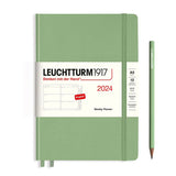 Leuchtturm1917 2024 Planner, A5 Week to View, Hardcover
