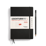 Leuchtturm 1917 Weekly Planner and Notebook 2025, Dotted format