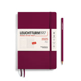 Leuchtturm1917 2025 Week to View with Notes Planner, A5 Softcover