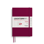 Leuchtturm1917 2026 Week to View with Notes, Softcover A5 Diary