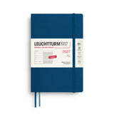 Leuchtturm1917 Weekly Planner and Notebook 2027, B6 Softcover