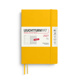 Leuchtturm1917 Weekly Planner and Notebook 2027, B6 Softcover