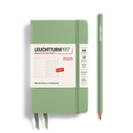 Leuchtturm1917 2025 Week to View with Notes Planner, A5 Hardcover