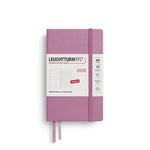 Leuchtturm1917 2026 Weekly Planner and Notebook, Pocket A6 Hardcover, Ruled