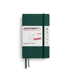 Leuchtturm1917 2026 Weekly Planner and Notebook, Pocket A6 Hardcover, Ruled