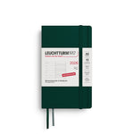 Leuchtturm1917 2026 Weekly Planner and Notebook, Pocket A6 Softcover, Ruled
