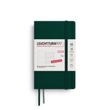 Leuchtturm1917 2026 Weekly Planner and Notebook, Pocket A6 Softcover, Ruled