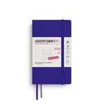 Leuchtturm1917 2026 Weekly Planner and Notebook, Pocket A6 Softcover, Ruled