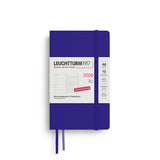 Leuchtturm1917 2026 Weekly Planner and Notebook, Pocket A6 Softcover, Ruled