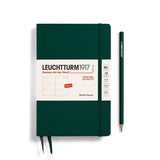 Leuchtturm1917 2025 Week to View with Notes Planner, B6+ Hardcover