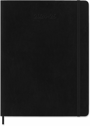 Moleskine 2024/2025 18 Month Diary, Weekly Notebook, Extra Large