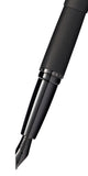 Cross ATX® Brushed Black Stainless Steel Fountain Pen