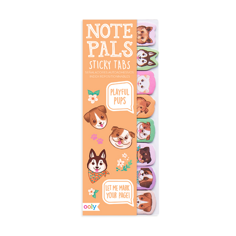 ooly Note Pals Sticky Tabs, Dogs