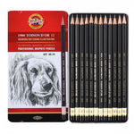 Koh-I-Noor 1900 Toison D'Or Sketching Set of 12 Pencils