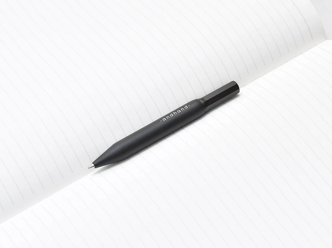 -andhand- Method Mini Ballpoint, Black – Bartrums & Co Ltd