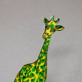 Ark Leather Bookmark, Giraffe