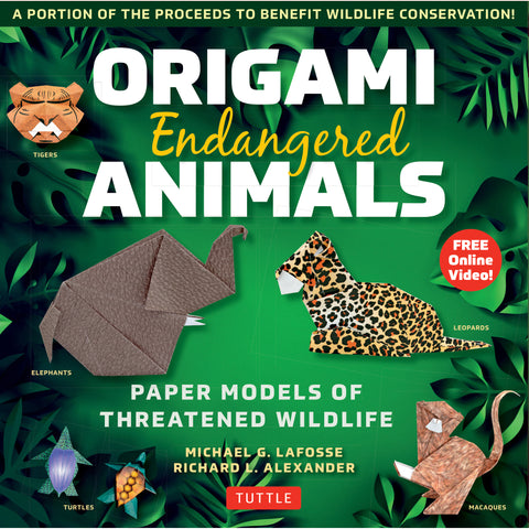 Endangered Animals Origami