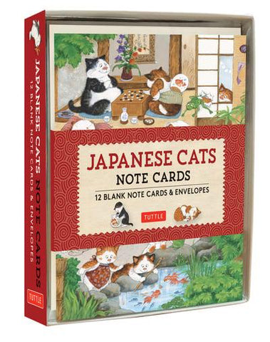 Japanese Cats Notecards