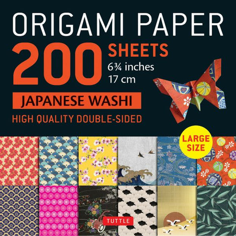 Origami Paper, 200 Sheets, Japanese Washi