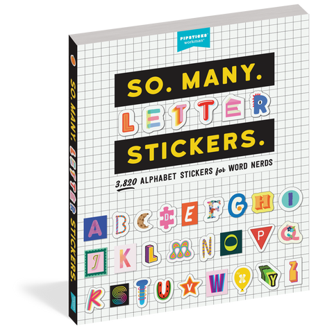 So Many Letters Stickers – Bartrums & Co Ltd
