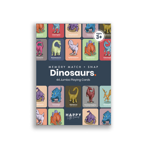 Happy Little Doers Memory & Snap Dinosaurs Game