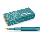 Kaweco AL Sport Collection Fountain Pen, Iguana Blue Fine Nib