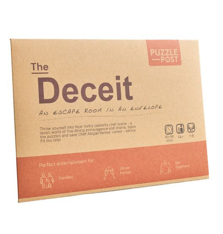 The Deciet, An Escape Room in an Envelope