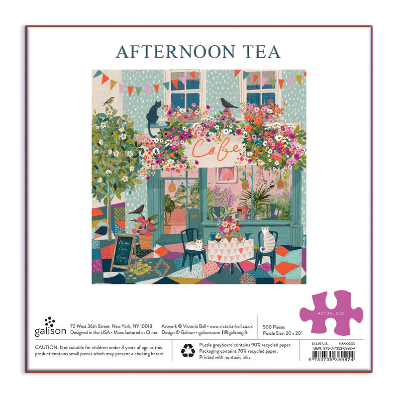 High Tea Puzzle Afternoon Tea, 500 Piece Jigsaw Puzzle – Bartrums & Co Ltd