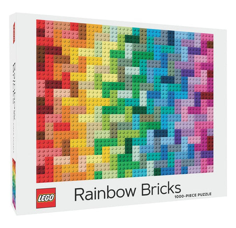 LEGO® Rainbow Brick 1000 Piece Puzzle