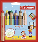 Stabilo Woody Pencil Crayons