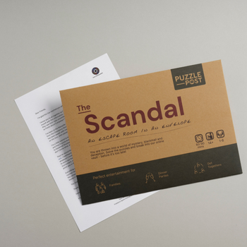 The Scandal, An Escape Room In An Envelope