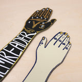 Ark Leather Bookmark, Palm Reader
