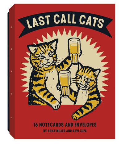 Last Call Cats, Notecards