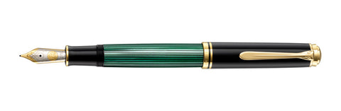 Pelikan Souveran M1000 Fountain Pen, Black/Green