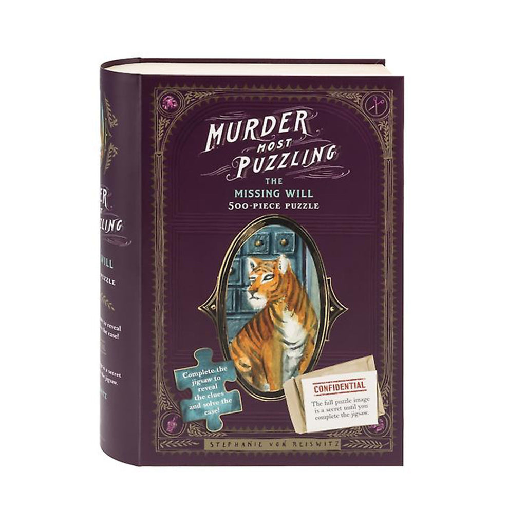 Murder Most Puzzling The Missing Will – Puzzle 500 Pezzi Da Libro Giallo - Foto 2